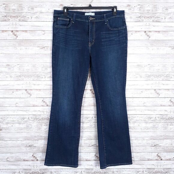 Levis 515 Womens Jeans Size 16 M Boot Cut Blue 18 - Picture 1 of 5
